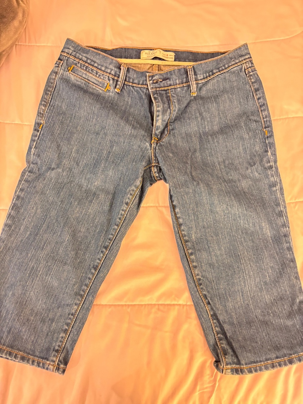 Old Navy Men's Light Blue Relaxed Straight Jeans